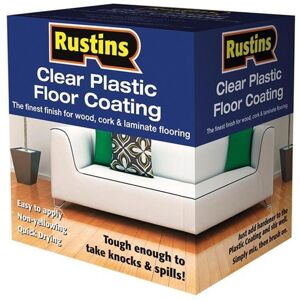 Rustins - PCFK4000 Clear Plastic Floor Coating Kit Gloss 4 litre RUSPFCFK4L Rustins - PCFK4000 Clear Plastic Floor Coating Kit Gloss 4 litre RUSPFCFK4L