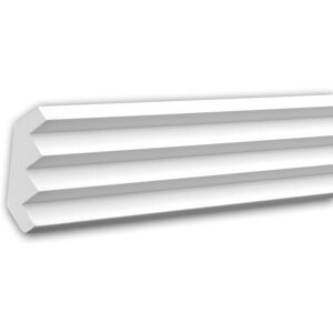 Profhome Decor - Cornice Moulding 150140 ative Moulding Crown Moulding Coving Cornice contemporary design white 2 m Profhome Decor - Cornice Moulding 150140 ative Moulding Crown Moulding Coving Cornice contemporary design white 2 m