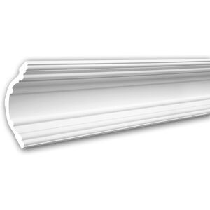 Profhome Decor - Cornice Moulding 150168 ative Moulding Crown Moulding Coving Cornice Neo-Classicism style white 2 m Profhome Decor - Cornice Moulding 150168 ative Moulding Crown Moulding Coving Cornice Neo-Classicism style white 2 m