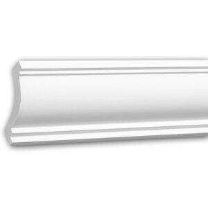 Profhome Decor - Cornice moulding Profhome 150215F Ceiling moulding Flexible moulding Stucco moulding Decorative moulding Neo-Classicism style white Profhome Decor - Cornice moulding Profhome 150215F Ceiling moulding Flexible moulding Stucco moulding Decorative moulding Neo-Classicism style white