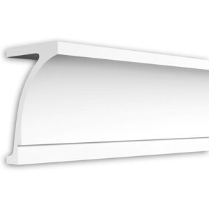 Profhome 491002 White Cornice Moulding - Neo-Classicism Style Profhome 491002 White Cornice Moulding - Neo-Classicism Style