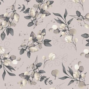 Profhome - Country style wallpaper wall 397684 non-woven wallpaper smooth with floral ornaments and metallic highlights beige black cream gold 5.33 m2 Profhome - Country style wallpaper wall 397684 non-woven wallpaper smooth with floral ornaments and metallic highlights beige black cream gold 5.33 m2