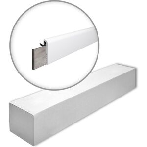 NMC Wall Moulding - 36m White - Modern Style NMC Wall Moulding - 36m White - Modern Style