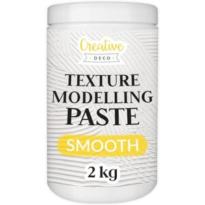 CREATIVE DECO Texture Paste – Smooth 2 kg White CREATIVE DECO Texture Paste – Smooth 2 kg White