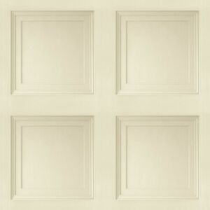 Grandeco - Decor Wood Panel 3D Effect Wooden Panelling Feature Modern Wallpaper Cream Grandeco - Decor Wood Panel 3D Effect Wooden Panelling Feature Modern Wallpaper Cream