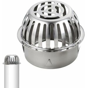 Csparkv - Diameter: 83mm)304 Stainless Steel Gutter Leaf Guard - Gutter Guard - Leaf Catcher Filter for Roof Pipes, Leaves, Moss Csparkv - Diameter: 83mm)304 Stainless Steel Gutter Leaf Guard - Gutter Guard - Leaf Catcher Filter for Roof Pipes, Leaves, Moss