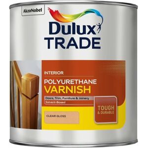 Trade Polyurethane Varnish - Gloss - 2.5L - Dulux Trade Polyurethane Varnish - Gloss - 2.5L - Dulux