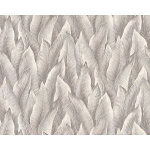 Edem - Embossed wallpaper wall 420ST24 hot embossed non-woven wallpaper slightly textured with nature-inspired pattern glittering grey beige grey Edem - Embossed wallpaper wall 420ST24 hot embossed non-woven wallpaper slightly textured with nature-inspired pattern glittering grey beige grey