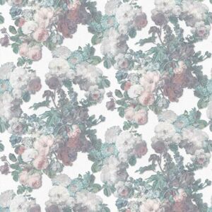 Elle Decoration Pink Green Floral Wallpaper - Wallpaper Elle Decoration Pink Green Floral Wallpaper - Wallpaper