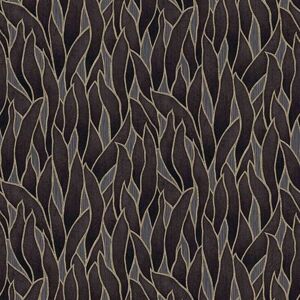 Erismann Spotlight Leaves Black Gold Wallpaper - Wallpaper Erismann Spotlight Leaves Black Gold Wallpaper - Wallpaper