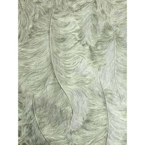 Profhome CAHILL - Embossed Feather Vinyl Wallpaper - Wallpaper Profhome CAHILL - Embossed Feather Vinyl Wallpaper - Wallpaper