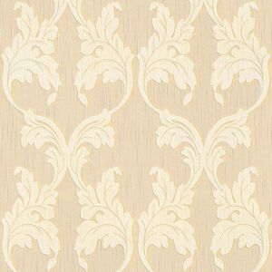 Profhome - Fabric look wallpaper wall 956282 textile wallpaper textured with a fabric look matt beige yellow 5.33 m2 (57 ft2) Profhome - Fabric look wallpaper wall 956282 textile wallpaper textured with a fabric look matt beige yellow 5.33 m2 (57 ft2)