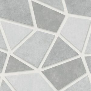 Fine Decor - Apex Grey Geometric Stone Wallpaper Modern Metallic Paste The Wall Fine Decor - Apex Grey Geometric Stone Wallpaper Modern Metallic Paste The Wall