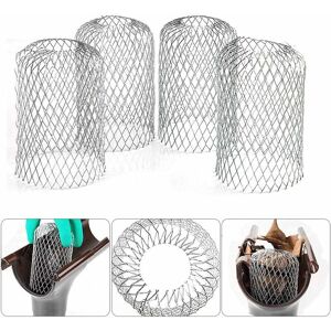 Héloise - Flexible Aluminum Gutter Filters Diameter 8 Grid Mesh Stop Leaf Crapaudine Strainer Leaf Guard Gutter Cover to Protect Gutter Against Héloise - Flexible Aluminum Gutter Filters Diameter 8 Grid Mesh Stop Leaf Crapaudine Strainer Leaf Guard Gutter Cover to Protect Gutter Against