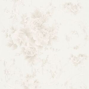 Profhome - Flowers wallcovering wall 306472 non-woven wallpaper slightly textured with floral pattern matt grey bronze white 5.33 m2 (57 ft2) Profhome - Flowers wallcovering wall 306472 non-woven wallpaper slightly textured with floral pattern matt grey bronze white 5.33 m2 (57 ft2)
