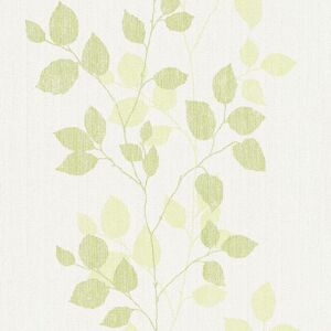 Profhome 347613-GU Green Floral Non-Woven Wallpaper - Wallcovering Profhome 347613-GU Green Floral Non-Woven Wallpaper - Wallcovering