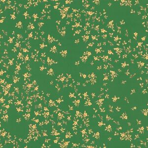 Profhome 935856-GU Floral Wallpaper - Non-woven, Shiny, Green, Gold, Yellow - 0.70x10.05m Profhome 935856-GU Floral Wallpaper - Non-woven, Shiny, Green, Gold, Yellow - 0.70x10.05m