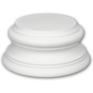 Profhome Decor - Full Column Base 113200 Profhome Column Decorative Element timeless classic design white Profhome Decor - Full Column Base 113200 Profhome Column Decorative Element timeless classic design white