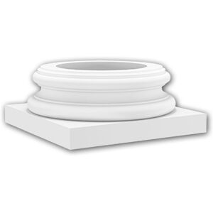 Profhome White Full Column Base - Durable, Lightweight, Indoor/Outdoor Profhome White Full Column Base - Durable, Lightweight, Indoor/Outdoor