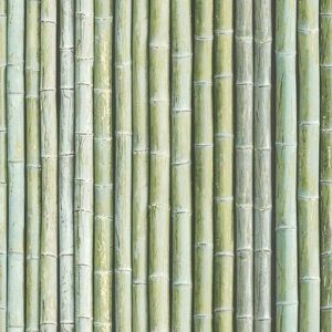 Galerie Organic Bamboo Green Wallpaper - Natural Material - Wallcovering Galerie Organic Bamboo Green Wallpaper - Natural Material - Wallcovering