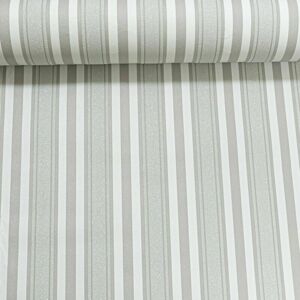 Erismann - Glitter Striped Grey White Silver Paste The Wall Textured Heavy Vinyl Wallpaper - Grey, White, Silver Erismann - Glitter Striped Grey White Silver Paste The Wall Textured Heavy Vinyl Wallpaper - Grey, White, Silver