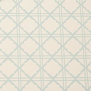 GRAHAM & BROWN Graham&brown - Diane Light Blue Geometric Diamond Cross Vinyl Wallpaper GRAHAM & BROWN Graham&brown - Diane Light Blue Geometric Diamond Cross Vinyl Wallpaper