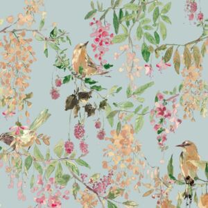 Grandeco Blackberry Trail Blue Wallpaper - Wallpaper Grandeco Blackberry Trail Blue Wallpaper - Wallpaper