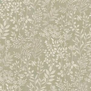 Grandeco - Life Karuna Green Wallpaper Botanical Organic Trail Paste The Wall Grandeco - Life Karuna Green Wallpaper Botanical Organic Trail Paste The Wall