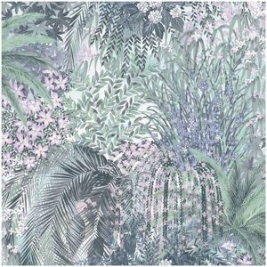 Grandeco Paradise Blue Botanical Wallpaper Washable Paste The Paper Lush Garden Grandeco Paradise Blue Botanical Wallpaper Washable Paste The Paper Lush Garden
