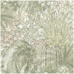 Grandeco Paradise Green Botanical Wallpaper Washable Paste The Paper Lush Garden Grandeco Paradise Green Botanical Wallpaper Washable Paste The Paper Lush Garden
