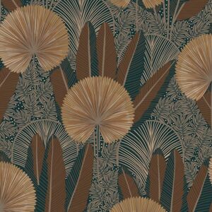 Grandeco - r Asperia Brown Floral Wallpaper Botanical Vinyl Feature Wall Grandeco - r Asperia Brown Floral Wallpaper Botanical Vinyl Feature Wall