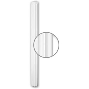 Profhome Decor - Half Column Shaft 116010 Profhome Column Decorative Element Neo-Classicism style white Profhome Decor - Half Column Shaft 116010 Profhome Column Decorative Element Neo-Classicism style white