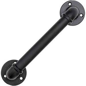 Tinor - handrail,30cm black stair handrail,stair railing,Industrial Wind Iron Pipe Retro Guard Rail Staircase Railing,for stairs,walls,loft,hallway Tinor - handrail,30cm black stair handrail,stair railing,Industrial Wind Iron Pipe Retro Guard Rail Staircase Railing,for stairs,walls,loft,hallway