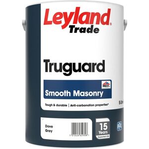 Leyland - Trade Truguard 15 Year Masonry Paint - 5 Litre - Dove Grey Leyland - Trade Truguard 15 Year Masonry Paint - 5 Litre - Dove Grey