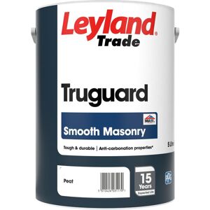Leyland - Trade Truguard 15 Year Masonry Paint - 5 Litre - Peat Leyland - Trade Truguard 15 Year Masonry Paint - 5 Litre - Peat