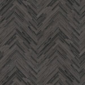 Profhome Grey Chevron Non-woven Wallpaper - Wall Decor Profhome Grey Chevron Non-woven Wallpaper - Wall Decor