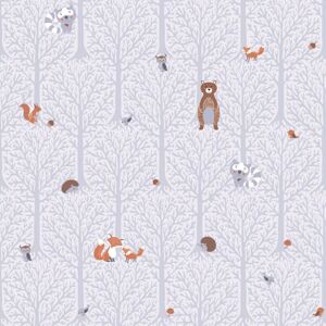 Profhome Forest Forest Non-woven Wallpaper - Kids Room - 0.53m x 10.05m Profhome Forest Forest Non-woven Wallpaper - Kids Room - 0.53m x 10.05m