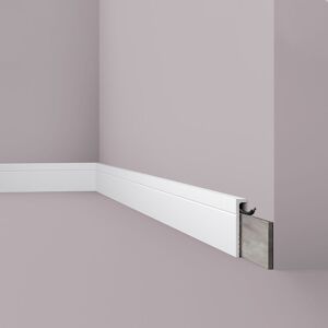 Cover moulding NMC CF2 wallstyl Noel Marquet Decorative moulding Skirting Moulding for decoration contemporary design white 2 m Cover moulding NMC CF2 wallstyl Noel Marquet Decorative moulding Skirting Moulding for decoration contemporary design white 2 m