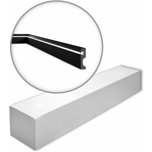 IL11 BLACK-box wallstyl Noel Marquet 1 Box 13 pieces Skirting Moulding for indirect lighting contemporary design black 26 m - NMC IL11 BLACK-box wallstyl Noel Marquet 1 Box 13 pieces Skirting Moulding for indirect lighting contemporary design black 26 m - NMC