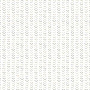 VidaXL White Grey Baby Harts Wallpaper - Wallpaper VidaXL White Grey Baby Harts Wallpaper - Wallpaper