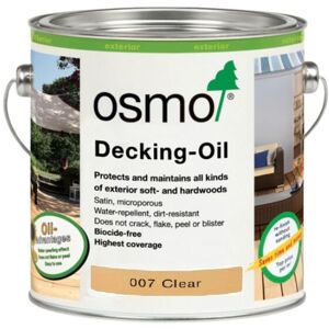 Decking or Furniture Oil - Teak Oil Clear - 375ml - Osmo Decking or Furniture Oil - Teak Oil Clear - 375ml - Osmo