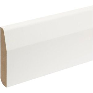 MARLBOROUGH Pack of 10 (Total 10 Units) - 14.5mm Thick Primed mdf Pencil/Chamfered Round Skirting Board - 14.5mm (t) x 94mm (w) x 4400mm (l) MARLBOROUGH Pack of 10 (Total 10 Units) - 14.5mm Thick Primed mdf Pencil/Chamfered Round Skirting Board - 14.5mm (t) x 94mm (w) x 4400mm (l)