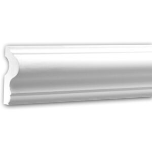 Profhome Decor - Panel Moulding 151302F Profhome Dado Rail Flexible Moulding Decorative Moulding Neo-Classicism style white 2 m Profhome Decor - Panel Moulding 151302F Profhome Dado Rail Flexible Moulding Decorative Moulding Neo-Classicism style white 2 m