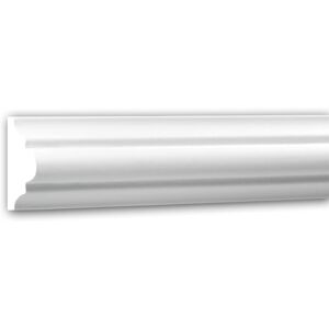 Profhome Decor - Panel Moulding 151308F Profhome Dado Rail Flexible Moulding Decorative Moulding Neo-Classicism style white 2 m Profhome Decor - Panel Moulding 151308F Profhome Dado Rail Flexible Moulding Decorative Moulding Neo-Classicism style white 2 m