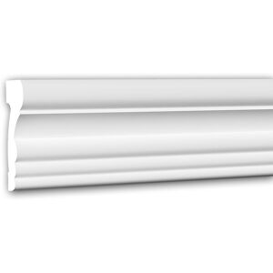Profhome Decor - Panel Moulding 151354 Profhome Dado Rail Decorative Moulding Frieze Moulding Neo-Classicism style white 2 m Profhome Decor - Panel Moulding 151354 Profhome Dado Rail Decorative Moulding Frieze Moulding Neo-Classicism style white 2 m