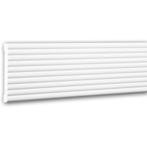 Profhome Decor - Panel Moulding 151374 Profhome Dado Rail Decorative Moulding Frieze Moulding contemporary design white 2 m Profhome Decor - Panel Moulding 151374 Profhome Dado Rail Decorative Moulding Frieze Moulding contemporary design white 2 m