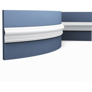 Orac - Panel moulding Decor PX202F axxent Flexible moulding Stucco moulding timeless classic design white 2 m Orac - Panel moulding Decor PX202F axxent Flexible moulding Stucco moulding timeless classic design white 2 m