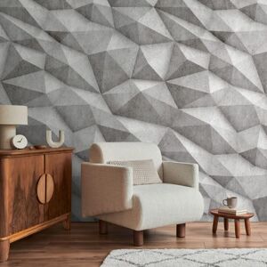 Profhome - Photo wallpaper 398441 hot embossed non-woven wallpaper smooth in concrete look matt grey dusty grey 1.59 m x 2.8 m Profhome - Photo wallpaper 398441 hot embossed non-woven wallpaper smooth in concrete look matt grey dusty grey 1.59 m x 2.8 m