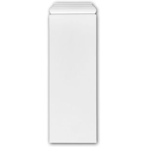 Profhome White Pilaster Base - Pilaster base - Indoor/Outdoor Profhome White Pilaster Base - Pilaster base - Indoor/Outdoor