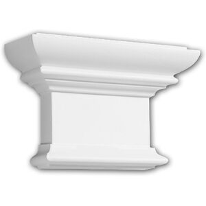 Profhome Decor - Pilaster Capital 121008 ative Element Doric style white Profhome Decor - Pilaster Capital 121008 ative Element Doric style white